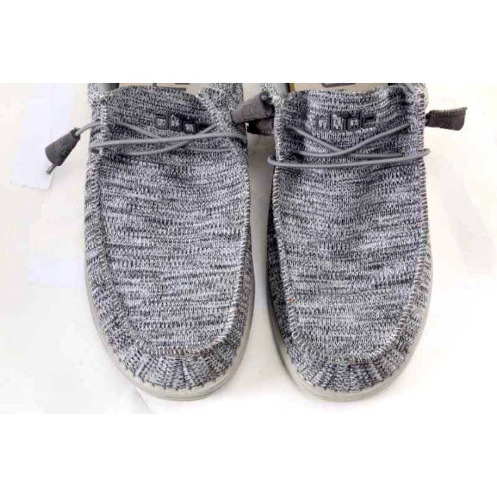 nwob hey dude sneakers shoes wally b sox  slip on mens casual sz 13 eur 46 - Picture 2 of 9